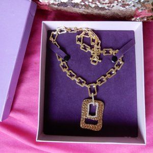 ASTONISHING PALM BEACH By SETA GOLD PL NECKLACE